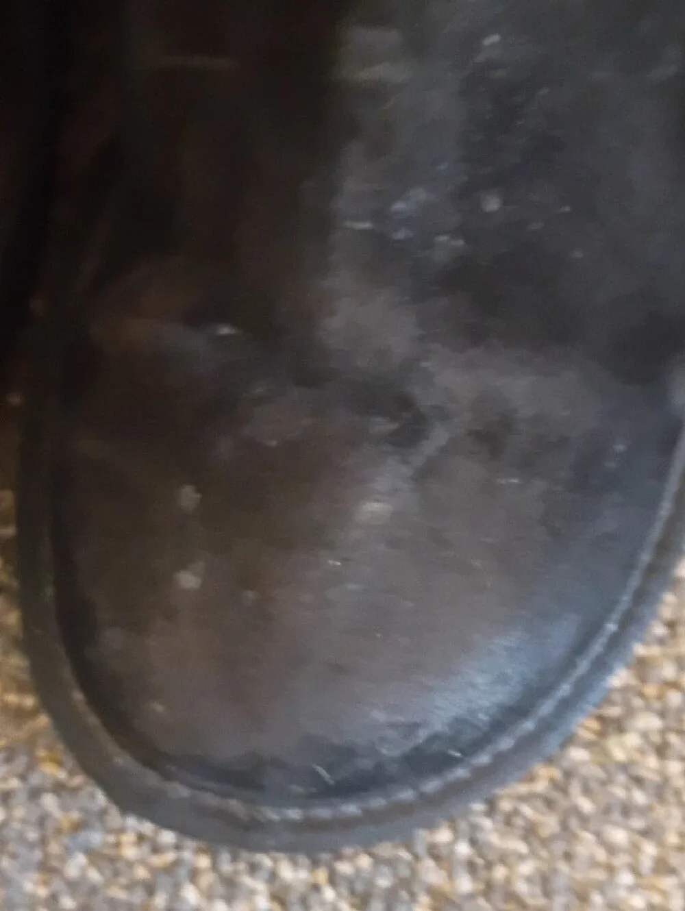 UGG  Clovis Black Studded Women's Shearling-Lined Boots Size 8
